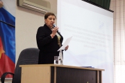 Ректор ФГБОУ ВО "ПВГУС" д.э.н., профессор Лидия Ивановна Ерохина